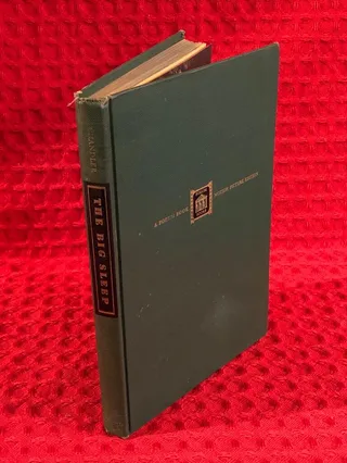 The big sleep av Raymond Chandler - omslag