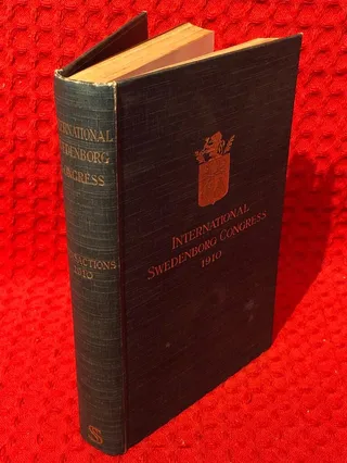 Transactions of the international Swedenborg congress 1910 - omslag