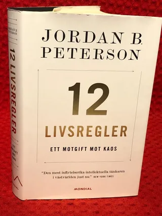 12 livsregler : ett motgift mot kaos av Jordan B. Peterson - omslag