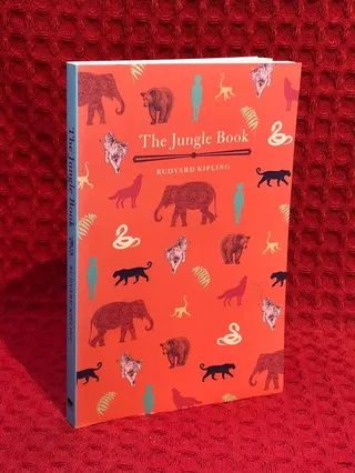 Jungle book av Rudyard Kipling - omslag