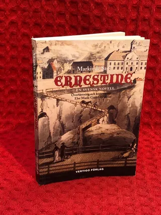 Ernestine: en svensk novell av Markis de Sade - omslag