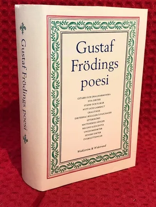 Gustaf Frödings poesi av Gustaf Fröding - omslag