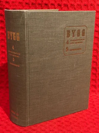 Bygg - band 3 (4 Administration och ekonomi, 5 Arbetsteknik) - omslag
