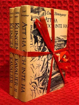 Bokpaket: 3st Ernest Hemingway av Ernest Hemingway - omslag