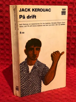 På drift av Jack Kerouac - omslag