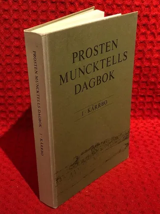 Prosten Muncktells dagbok av Johan Fredric Muncktell - omslag