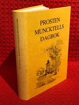 Prosten Muncktells dagbok av Johan Fredric Muncktell - omslag