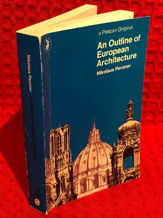 An outline of European architecture av Nikolaus Pevsner - omslag