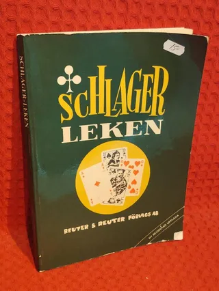 Schlager leken - omslag