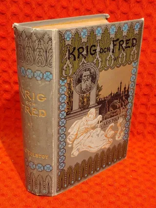 Krig och Fred av Leo Tolstoy - omslag