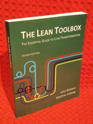 The Lean toolbox - the essential guide to Lean transformation av John Bicheno - omslag