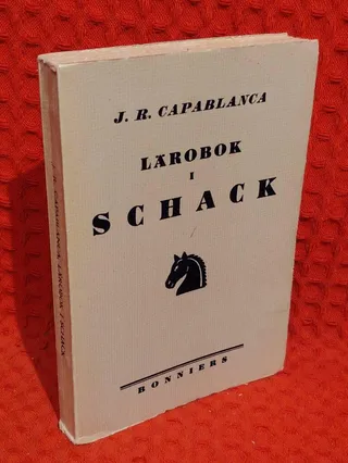 Lärobok i schack av J. R. Capablanca - omslag