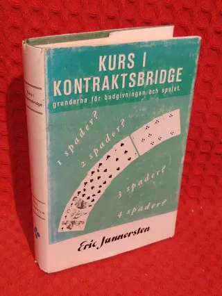 Kurs i kontraktsbridge av Eric Jannersten - omslag