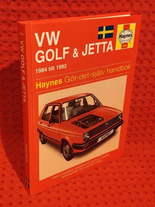VW Golf & Jetta : Gör-det-själv handbok : [1984 till 1992] av I. M Coomber - omslag