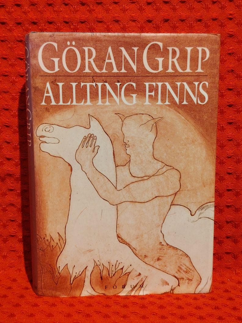 Allting finns av Göran Grip - omslag