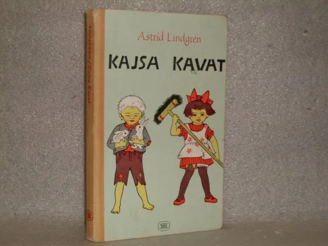 Kajsa Kavat och andra barn av Astrid Lindgren - omslag
