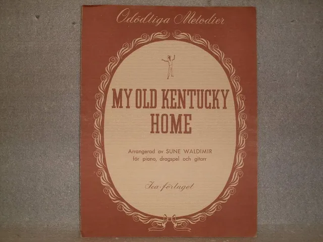 My Old Kentucky Home av S. Foster - omslag