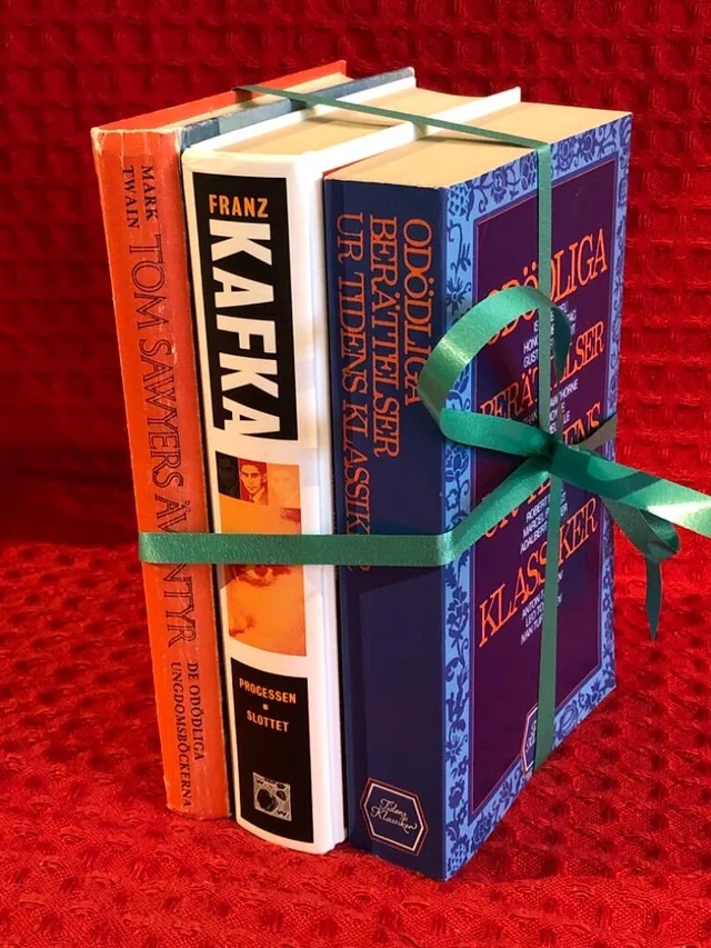 Bokpaket: Klassiker av Mark Twain - omslag