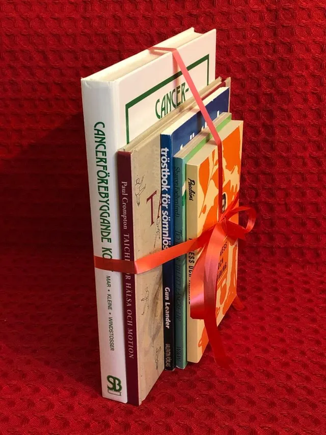 Bokpaket: Hälsa av Paul Mar - Kleine - Windstosser - Crompton - omslag