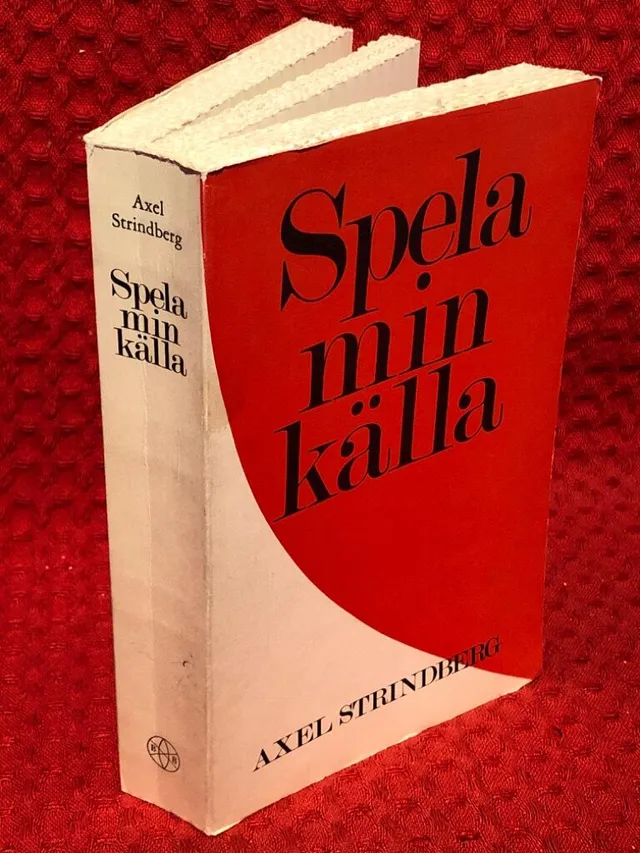Spela min källa av Axel Strindberg - omslag