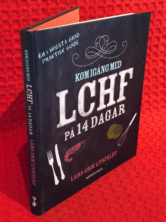 Kom igång med LCHF på 14 dagar av Lars-Erik Litsfeldt - omslag