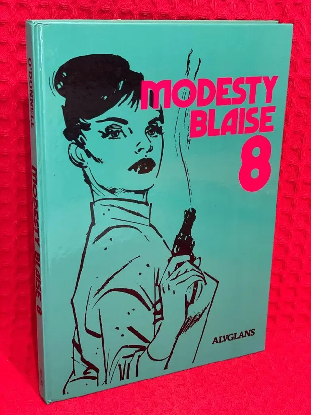 Modesty Blaise 8 av Peter O'Donnell - omslag