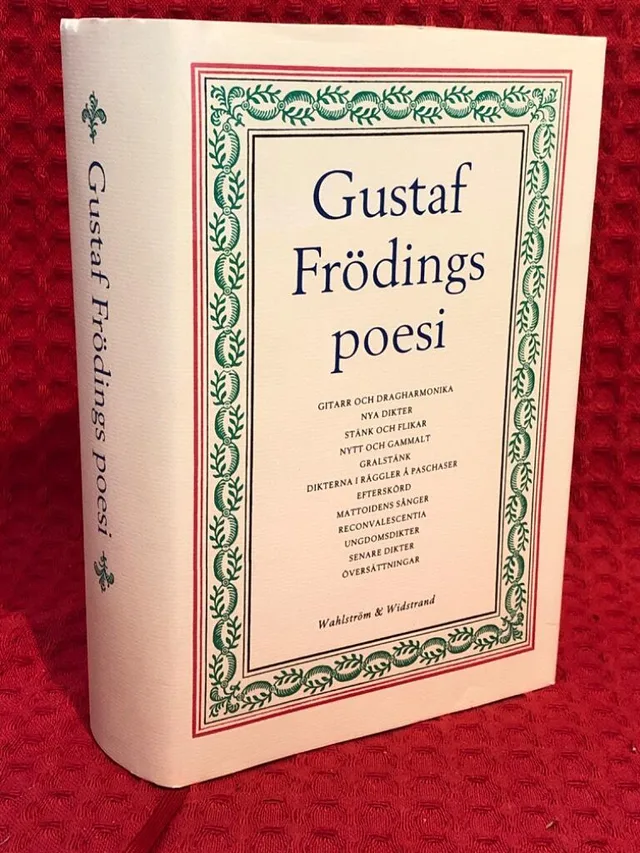 Gustaf Frödings poesi av Gustaf Fröding - omslag