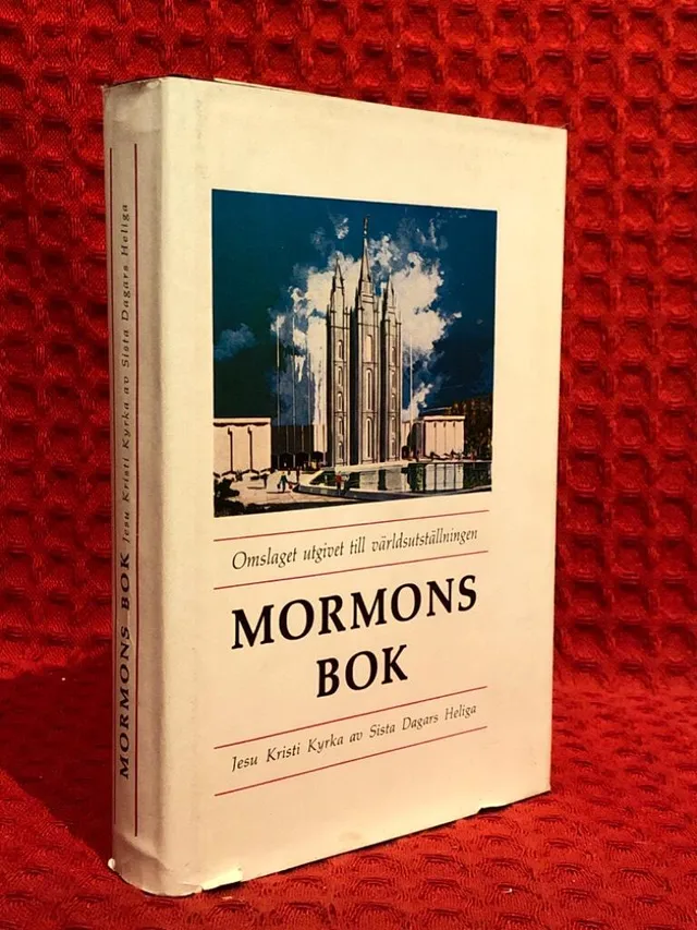 Mormons bok av Orson Pratt - omslag