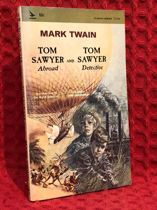 Tom Sawyer av Mark Twain - omslag