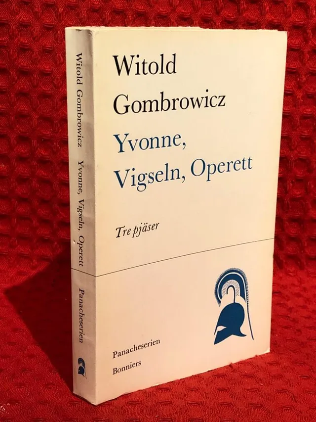 Yvonne, Vigseln, Operett av Witold Gombrowicz - omslag