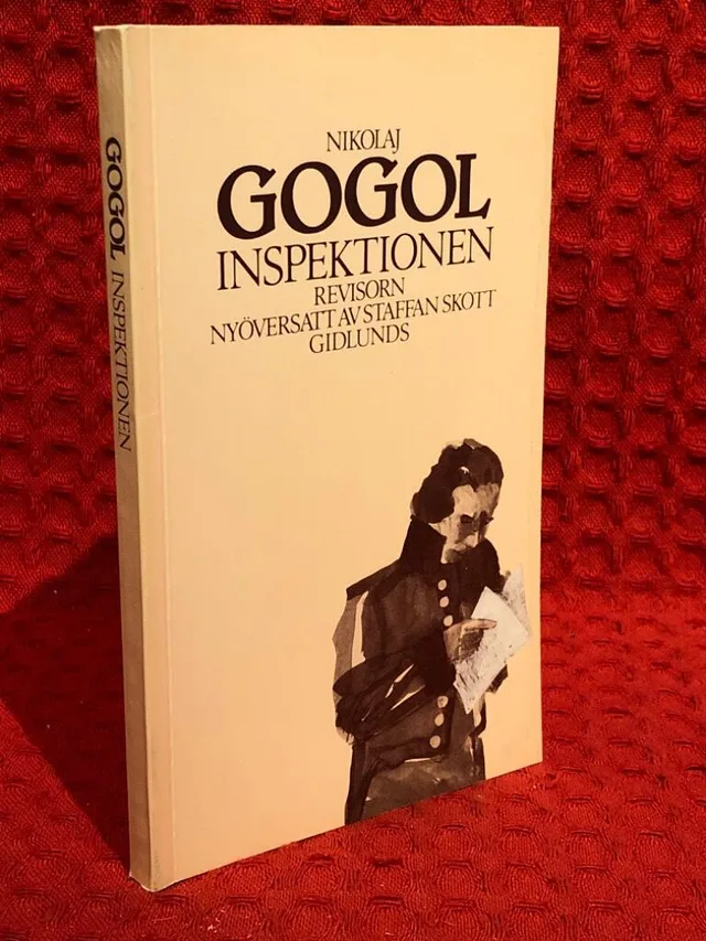 Inspektionen : komedi i fem akter av Nikolaj Vasilʹevič Gogolʹ - omslag