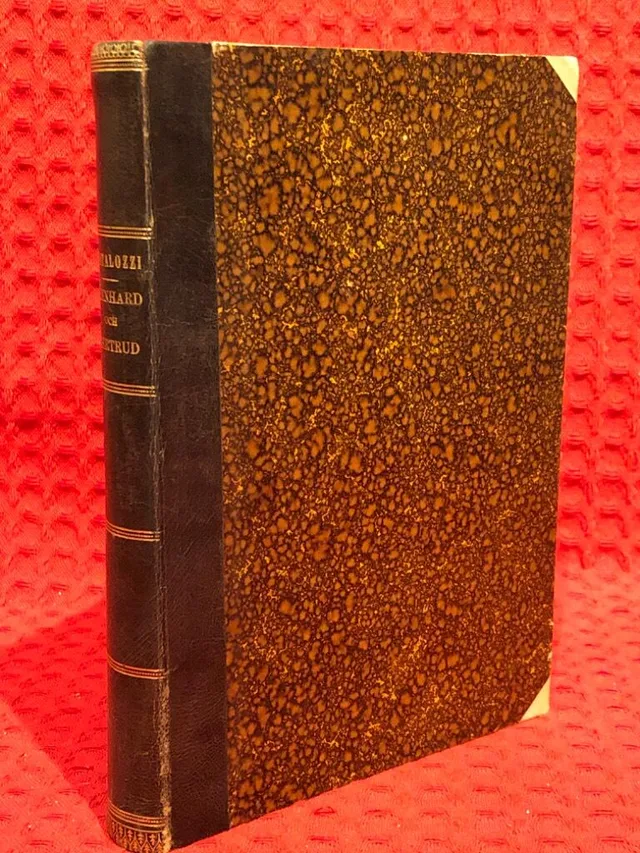 Lienhard och Gertrud av Johan Henrik Pestalozzi - omslag