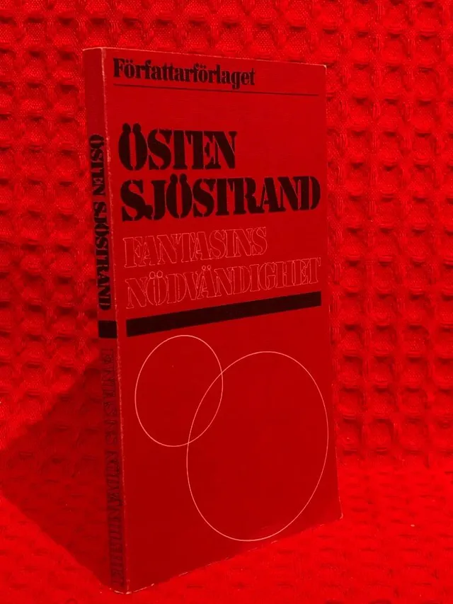 Fantasins nödvändigheter av Östen Sjöstrand - omslag