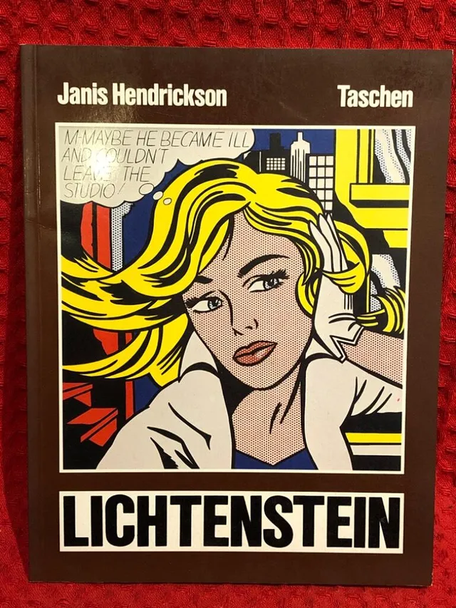 Roy Lichtenstein av Janis Hendrickson - omslag