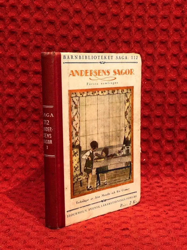 Andersens sagor - första samlingen av Hans Christian Andersen - omslag