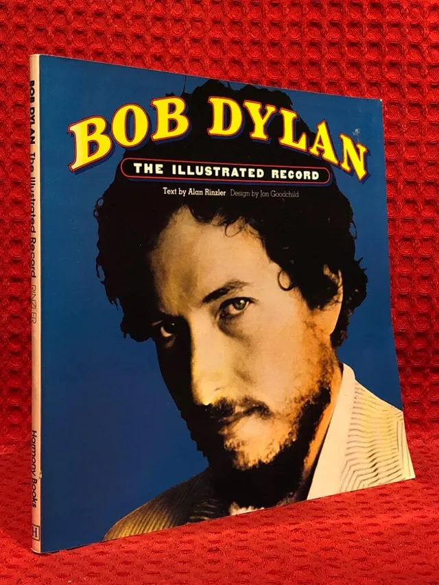 Bob Dylan - the illustrated record av Alan Rinzler - omslag
