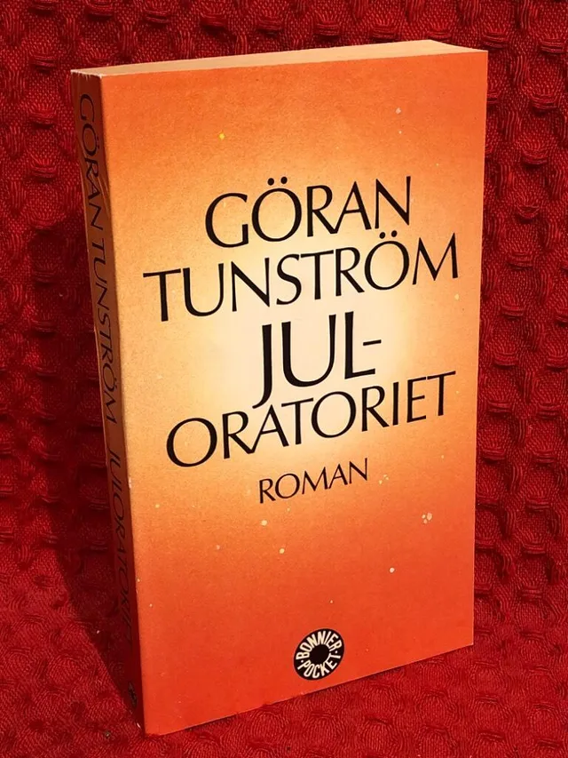 Juloratoriet - roman av Göran Tunström - omslag