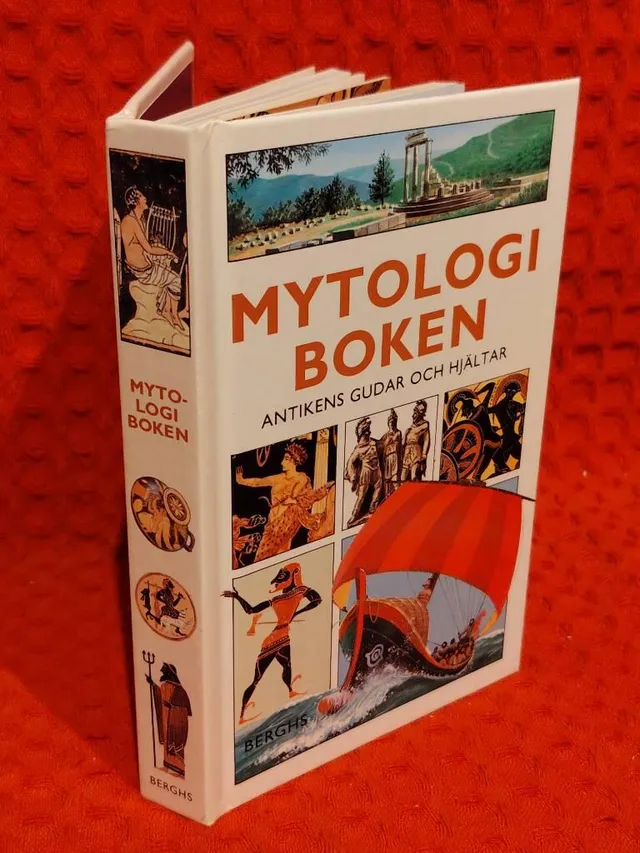 Mytologiboken - antikens gudar och hjältar av Colette Estin - omslag