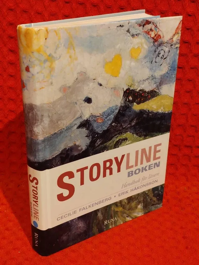 Storylineboken - handbok för lärare av Cecilie Falkenberg - omslag