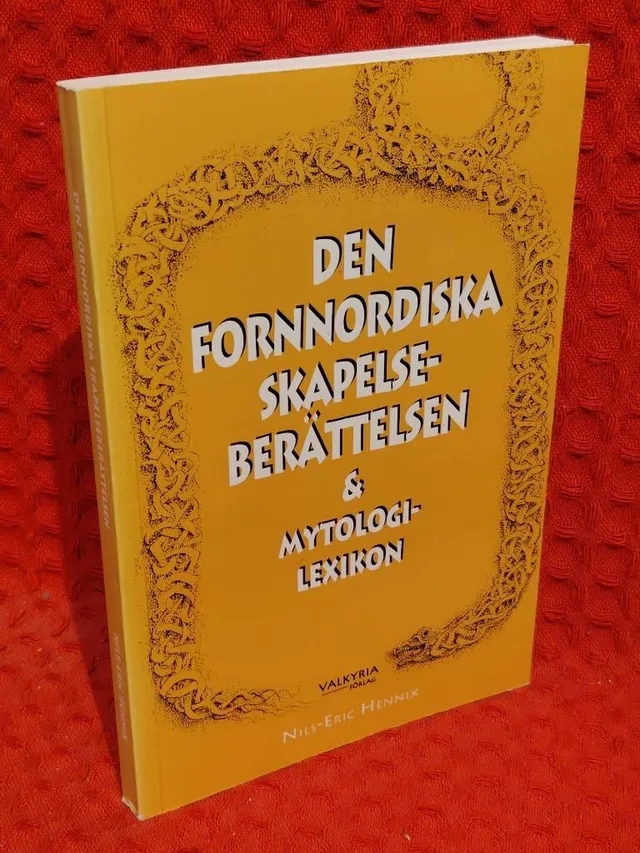Den fornnordiska skapelseberättelsen av Nils-Eric Hennix - omslag
