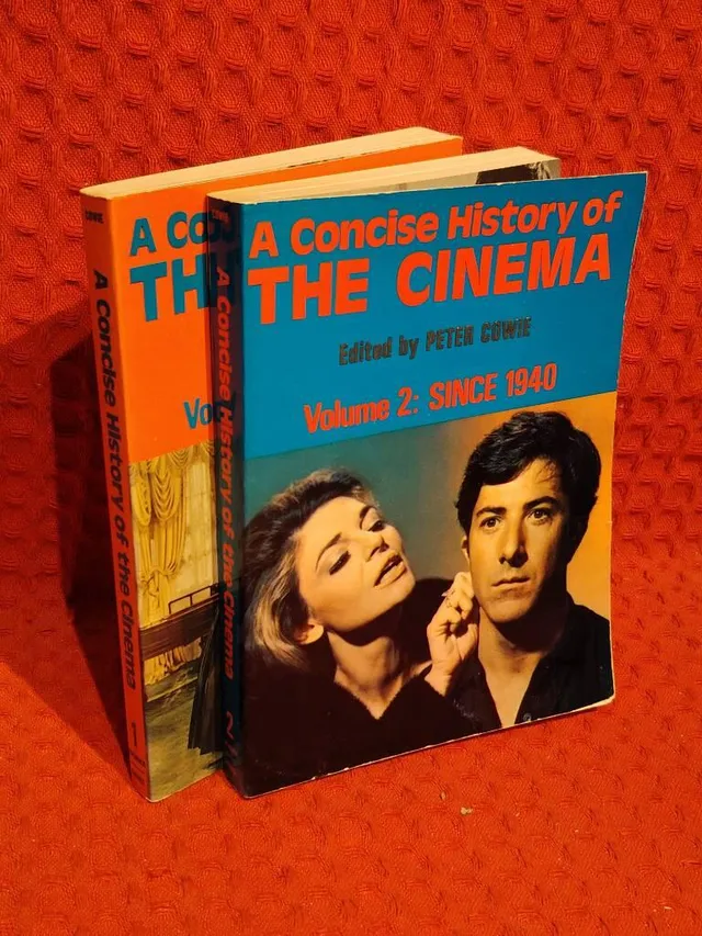 A concise history of the Cinema volume 1-2 av Peter Cowie - omslag