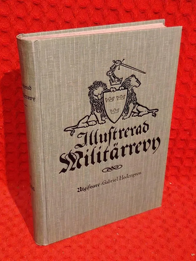 Illustrerad militärrevy I 1906 av Gabriel Hedengren - omslag