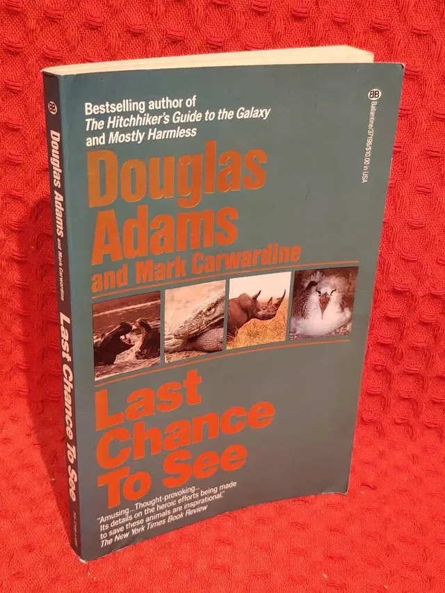 Last chance to see av Douglas Adams - omslag