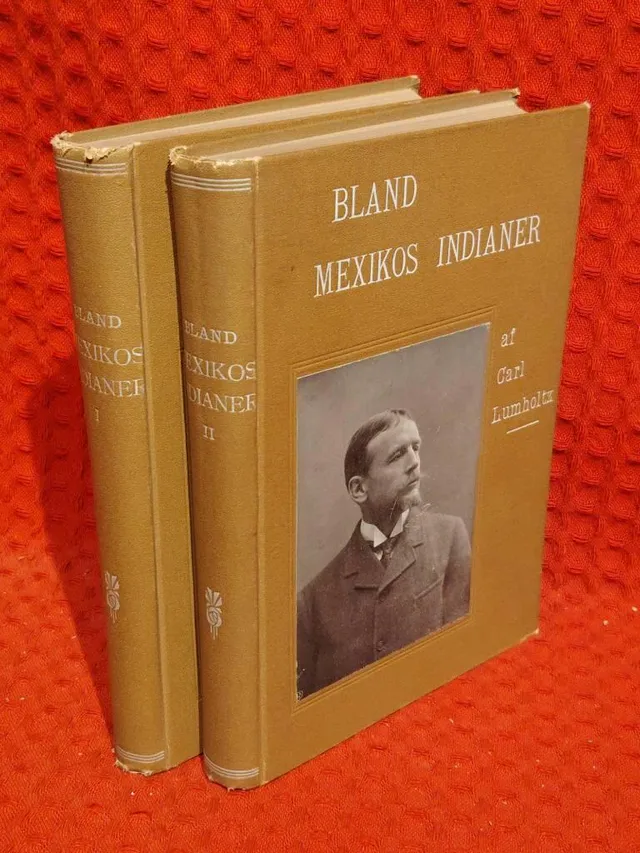 Bland Mexicos Indianer I-II av Carl Lumholtz - omslag