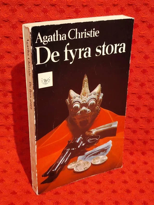 De fyra stora av Agatha Christie - omslag