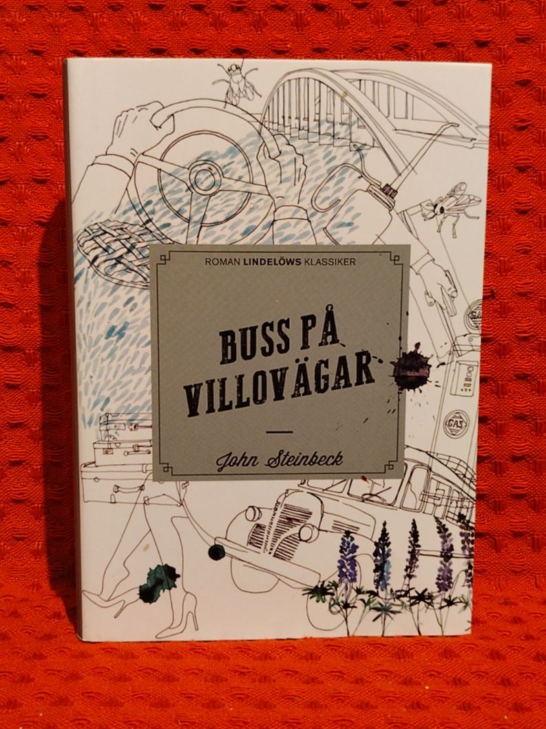 Buss på villovägar av John Steinbeck - omslag