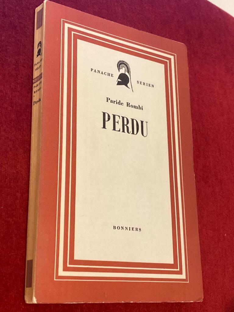 Perdu av Paride Rombi - omslag