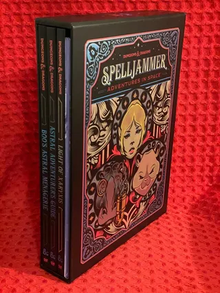 Spelljammer box set - Adventures in space - omslag