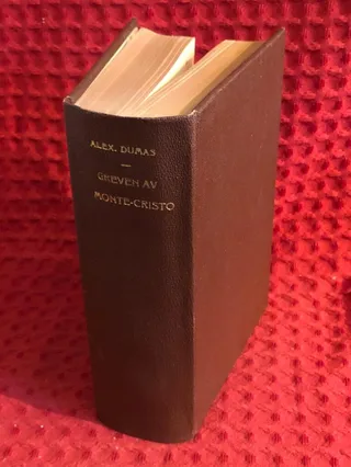 Grefven af Montecristo av Alexandre Dumas - omslag