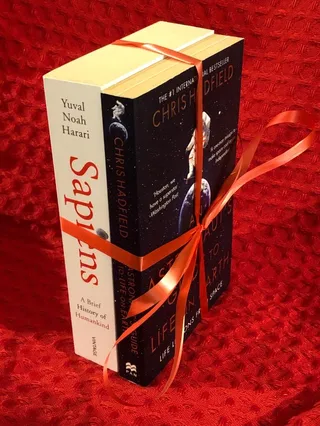 Bokpaket: 2 böcker om livet på jorden av Yuval Noah Harari - omslag